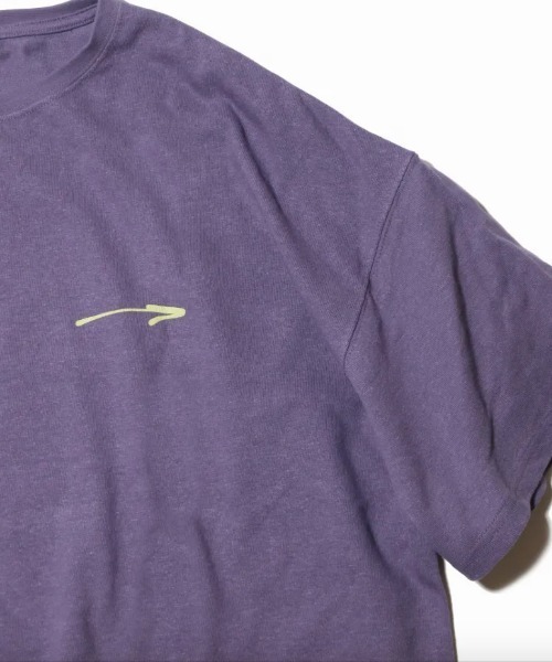 NATAL DESIGN(ネイタルデザイン)の「HEMP WIDE TEE 4 AIOT! ver.(Tシャツ/カットソー・メンズ・パープル/オフホワイト・X-LARGE/LARGE/MEDIUM)」の5枚目の写真
