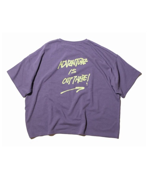 NATAL DESIGN(ネイタルデザイン)の「HEMP WIDE TEE 4 AIOT! ver.(Tシャツ/カットソー・メンズ・パープル/オフホワイト・X-LARGE/LARGE/MEDIUM)」の6枚目の写真