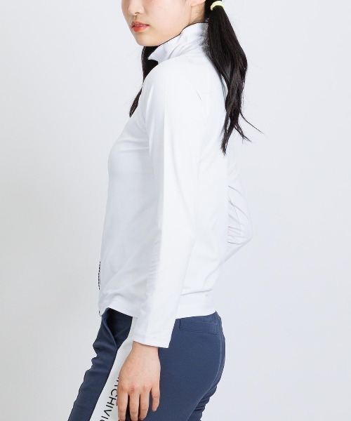 ランママです。archivio アルチビオレディースシャツ S LADIES>スカラップステッチUV速乾プルオーバー（シャツ/ブラウス