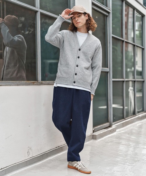CAMBIO（カンビオ）の「mp13971- Fleece Lining Denim Balloon Pants デニムパンツ(CAM25AW-002)（デニムパンツ・メンズ・ネイビー/インディゴブルー/ブラック・M/S/L）」の14枚目の写真