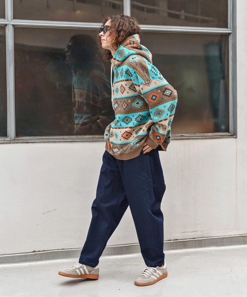 CAMBIO（カンビオ）の「mp13971- Fleece Lining Denim Balloon Pants デニムパンツ(CAM25AW-002)（デニムパンツ・メンズ・ネイビー/インディゴブルー/ブラック・M/S/L）」の15枚目の写真