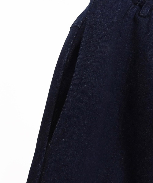 CAMBIO（カンビオ）の「mp13971- Fleece Lining Denim Balloon Pants デニムパンツ(CAM25AW-002)（デニムパンツ・メンズ・ネイビー/インディゴブルー/ブラック・M/S/L）」の4枚目の写真
