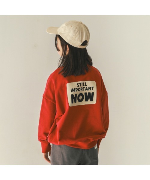 jeans-b（ジーンズベー）の「ジーンズベー GOOD FUTURE　トレーナー（スウェット・キッズ・チャコールグレー/レッド/ベージュ・150cm/140cm/160cm/130cm）」の10枚目の写真