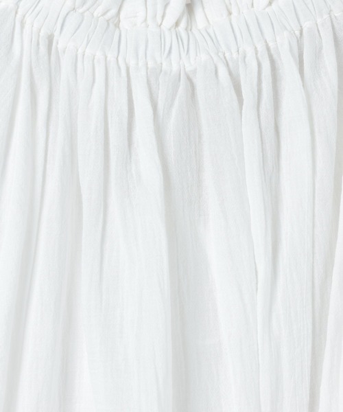 eL（エル）の「【eL】Off Shoulder Volume Blouse/593298（シャツ/ブラウス・レディース・ブラック/オフホワイト・FREE）」の6枚目の写真