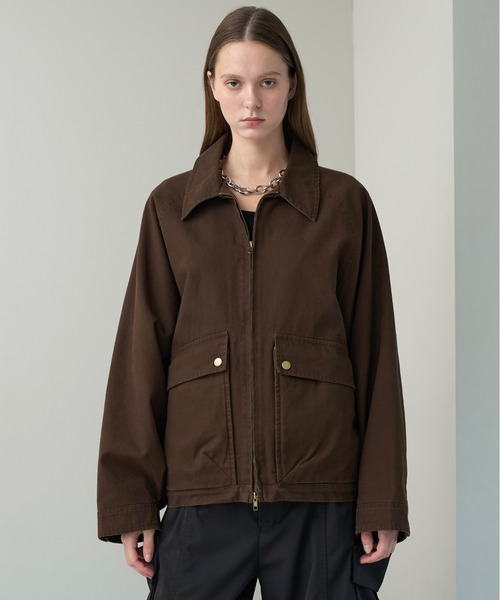 Midorikawa  NGAP ショート ジップ ブルゾン KUUUPY（クーピー）の「Duck Short Zip Blouson - ダックショート