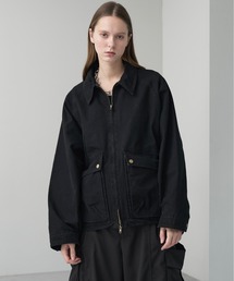 KUUUPY | Duck Short Zip Blouson - ダックショートジップブルゾン(ブルゾン)