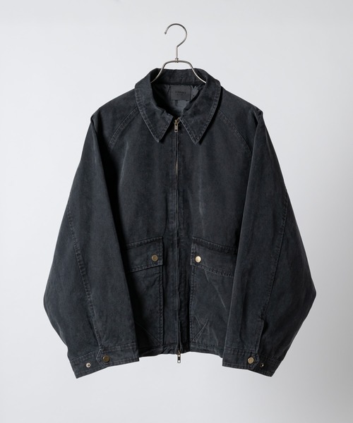 KUUUPY（クーピー）の「Duck Short Zip Blouson - ダックショートジップブルゾン（ブルゾン・メンズ・ブラウン/ブラック・LARGE/MEDIUM/SMALL）」の20枚目の写真