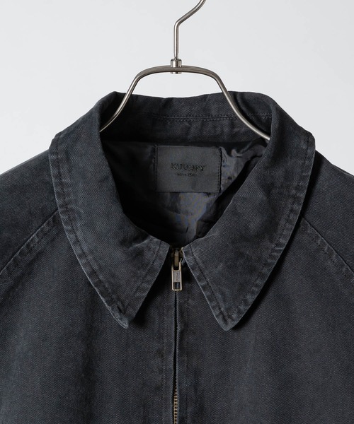 KUUUPY（クーピー）の「Duck Short Zip Blouson - ダックショートジップブルゾン（ブルゾン・メンズ・ブラウン/ブラック・LARGE/MEDIUM/SMALL）」の22枚目の写真