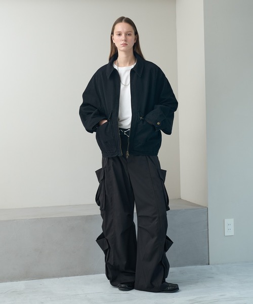 KUUUPY（クーピー）の「Duck Short Zip Blouson - ダックショート
