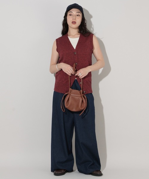 GEORGE'S（ジョージズ）の「ワイドイージーパンツ（その他パンツ・レディース・ベージュ/インディゴブルー/ブルー/ブラック/ブラウン・SMALL/MEDIUM）」の22枚目の写真