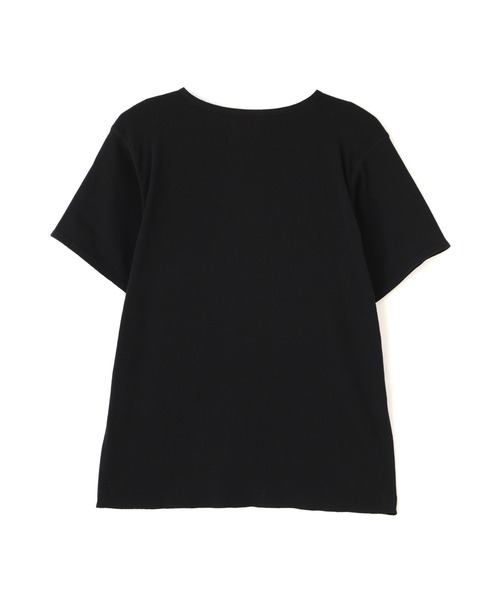 schott（ショット）の「Schott/ショット/KNITTING HENLEY NECK T-SHIRT/ニッティング ヘンリーネック Tシャツ（Tシャツ/カットソー・メンズ・ブラック/アイボリー/チャコールグレー・M/L）」の10枚目の写真