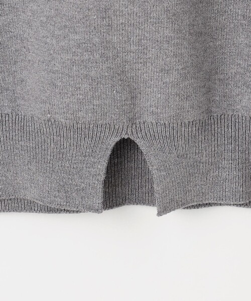 Feroux(フェルゥ)の「【洗える】しらたまくん刺繍 ニット(ニット/セーター・レディース・ピンク系/アイボリー系/グレー系・F)」の8枚目の写真