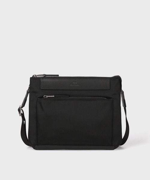 paul smith 黒の合成皮革ショルダーバッグ Paul Smith - ポールスミス／Paul Smith バッグ ショルダー