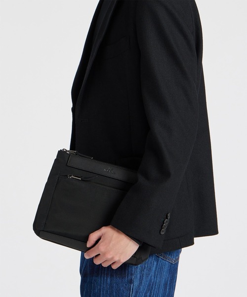 Paul Smith（ポールスミス）の「PS Paul Smith ビジネス ナイロン 2Wayショルダーバッグ【553416 B190S】（ショルダーバッグ・メンズ・ベージュ/ブラック・FREE）」の3枚目の写真