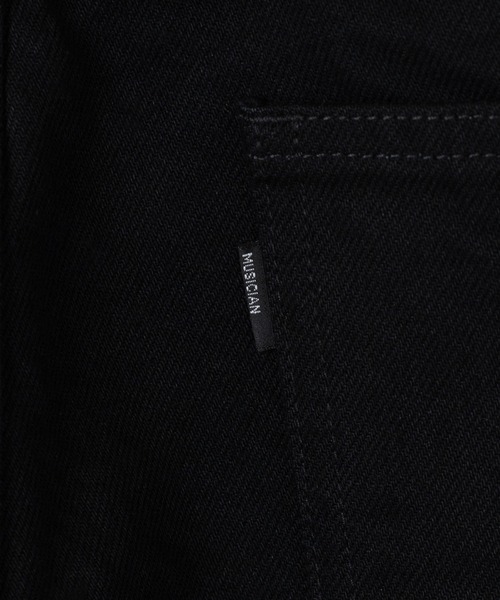 LAD MUSICIAN(ラッドミュージシャン)の「14oz DENIM FLARE PANTS(デニムパンツ・メンズ・ブラック・42/44/46)」の8枚目の写真
