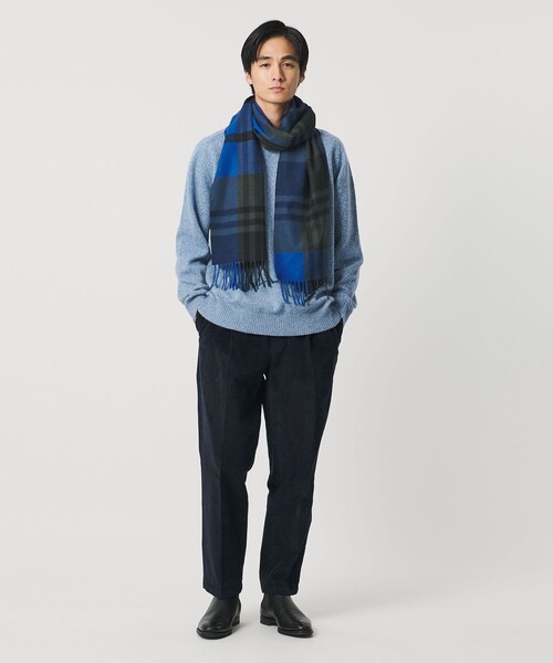 CELLAR DOOR(セラドール)の「<Cellar Door>ALFRED コーデュロイ 1プリーツ パンツ(その他パンツ・メンズ・ネイビー/マスタード・46/48/44/50)」の4枚目の写真