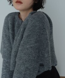 EMMEL REFINES | <EMMEL REFINES>EM ケープエリ ニット プルオーバー(ニット/セーター)