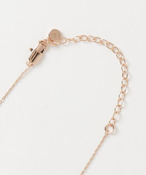 EMPORIO ARMANI（エンポリオアルマーニ）の「【エンポリオ アルマーニ】ペンダントネックレス ローズゴールドトーンブラス（ネックレス・レディース・その他1・FREE）」の4枚目の写真