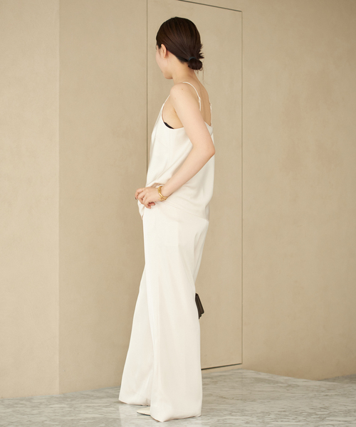 plage(プラージュ)の「《追加》dull satin キャミソール(キャミソール・レディース・アイボリー/ブラック・FREE)」の15枚目の写真