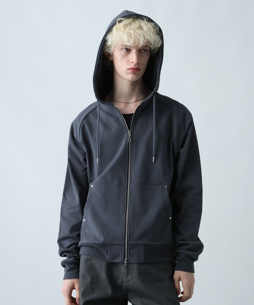 HARE（ハレ）の「アソートベーシックパーカー(HARE)（パーカー・メンズ・ブラウン/ブラック系その他/ブルー/ブラック・MEDIUM/SMALL）」の4枚目の写真