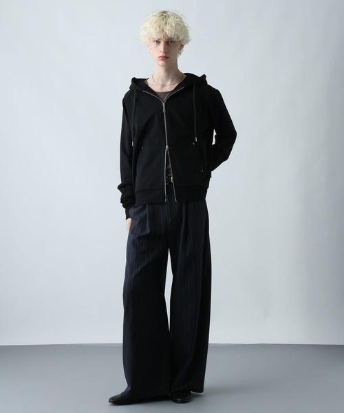 HARE（ハレ）の「アソートベーシックパーカー(HARE)（パーカー・メンズ・ブラウン/ブラック系その他/ブルー/ブラック・MEDIUM/SMALL）」の6枚目の写真