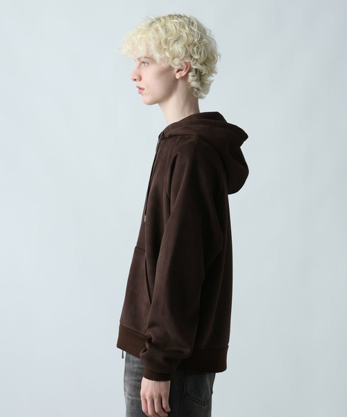 HARE（ハレ）の「アソートベーシックパーカー(HARE)（パーカー・メンズ・ブラウン/ブラック系その他/ブルー/ブラック・MEDIUM/SMALL）」の22枚目の写真