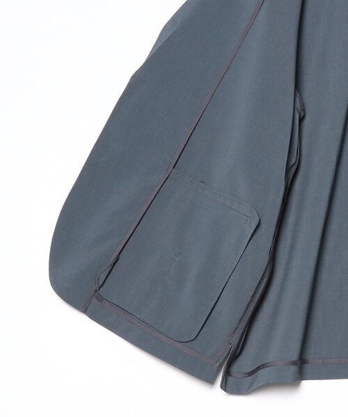 Hombre Nino(オンブレニーニョ)の「Hombre Nino POPLIN 3B JACKET HN0251-JK0002(ブルゾン・メンズ・チャコールグレー・M/L)」の4枚目の写真