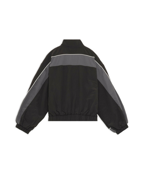 PUMA（プーマ）の「PUMA プーマ ウィメンズ CORE HERITAGE ラインド ウーブン ジャケット（ブルゾン・レディース・オフホワイト/ブラック/ダークグレー・MEDIUM/LARGE/X-LARGE/SMALL）」の7枚目の写真