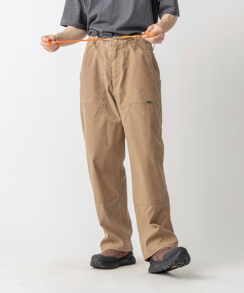 L.L.Bean(エルエルビーン)の「【JAPAN EDITION】プロスペクト・ダブル・ニー・パンツ(その他パンツ・メンズ・グレー/キャメル・LARGE/MEDIUM)」の16枚目の写真