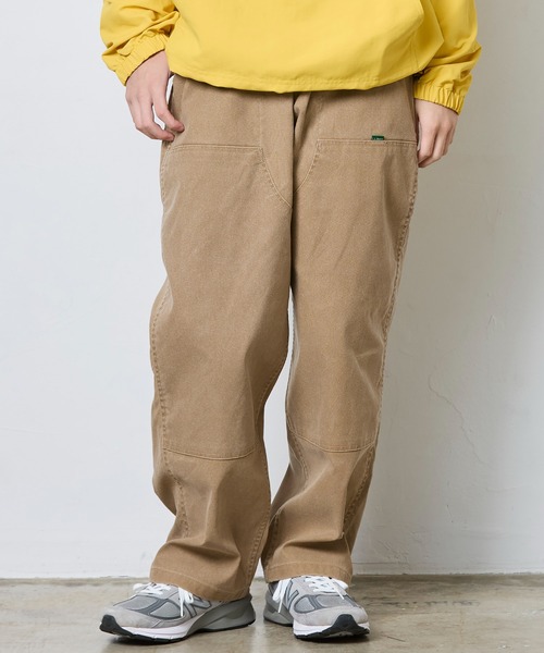 L.L.Bean(エルエルビーン)の「【JAPAN EDITION】プロスペクト・ダブル・ニー・パンツ(その他パンツ・メンズ・グレー/キャメル・LARGE/MEDIUM)」の4枚目の写真