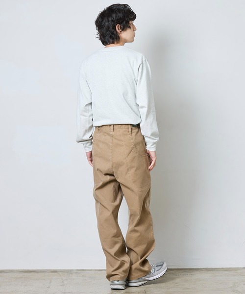 L.L.Bean(エルエルビーン)の「【JAPAN EDITION】プロスペクト・ダブル・ニー・パンツ(その他パンツ・メンズ・グレー/キャメル・LARGE/MEDIUM)」の9枚目の写真