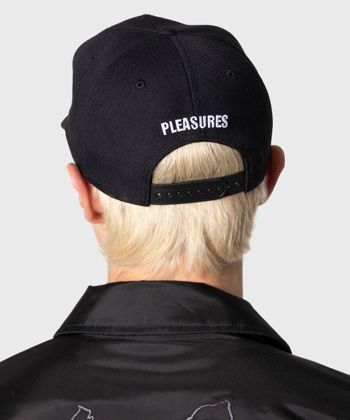 未使用　ダフトパンク　プレジャーズ　duft club　キャップ　黒 PLEASURES/プレジャーズ×DAFT PUNK/ダフト・パンク】MEMORIES HAT
