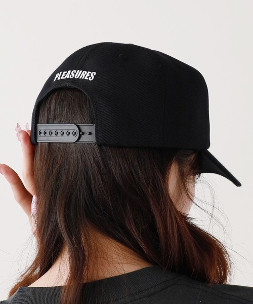 未使用　ダフトパンク　プレジャーズ　duft club　キャップ　黒 PLEASURES（プレジャー）の「PLEASURES/プレジャーズ DAFT CLUB HAT