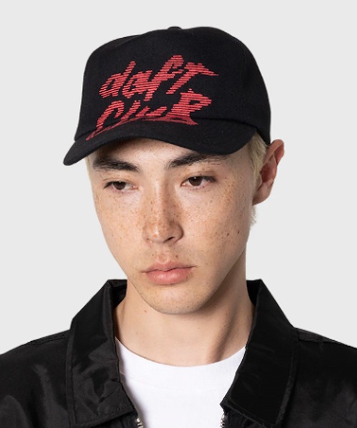 未使用　ダフトパンク　プレジャーズ　duft club　キャップ　黒 PLEASURES（プレジャー）の「PLEASURES/プレジャーズ DAFT CLUB HAT