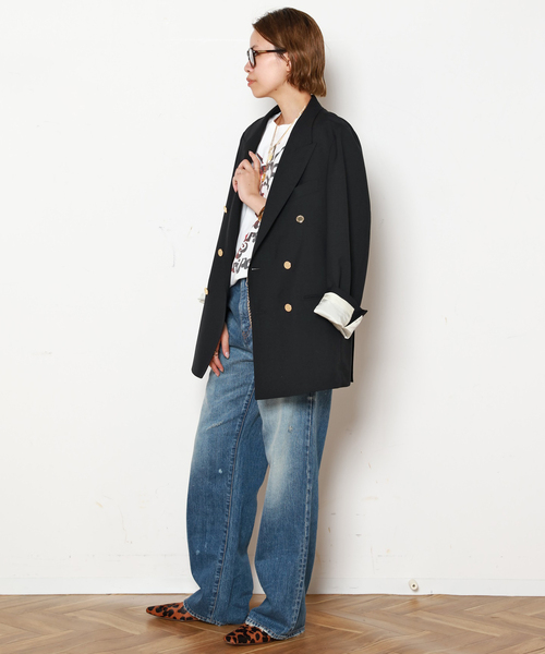 Couture d'adam（クチュールドアダム）の「【COUTURE D'ADAM/クチュールドアダム】別注Blazer Jacket/Double（その他アウター・レディース・ブラック・FREE）」の8枚目の写真
