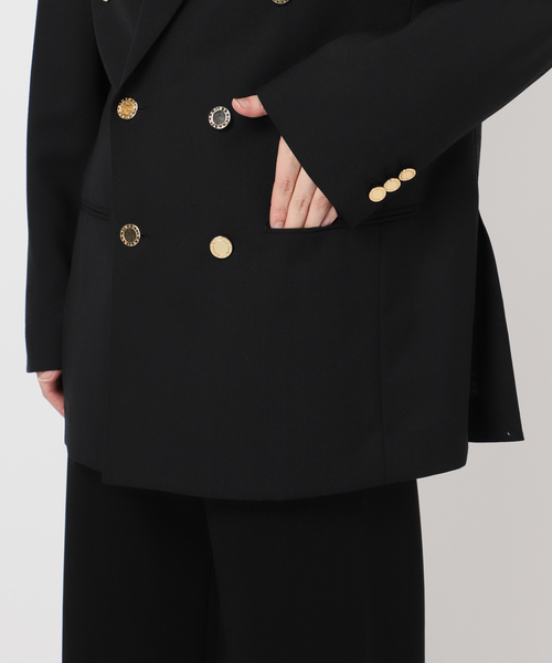 Couture d'adam（クチュールドアダム）の「【COUTURE D'ADAM/クチュールドアダム】別注Blazer Jacket/Double（その他アウター・レディース・ブラック・FREE）」の15枚目の写真