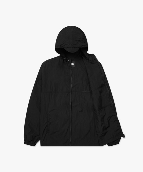 M•U SPORTS　ナイロンジャケット　フード付き　L ほぼ未使用　黒 セール】LMC／OGウィンドブレーカー（ナイロンジャケット）｜LMC