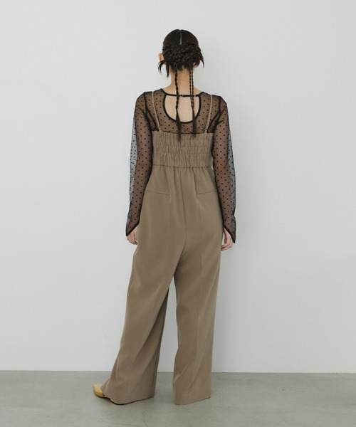 ANDRESD（アンドレスド）の「ドットシアートップス / dot sheer