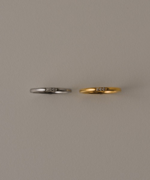 muku(ムク)の「RING/TRIPLE ZIRCONIA(リング・レディース・ゴールド/シルバー・11)」の21枚目の写真