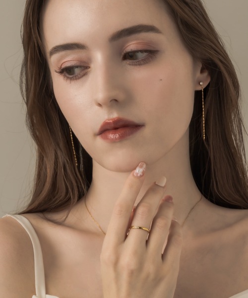 muku(ムク)の「RING/TRIPLE ZIRCONIA(リング・レディース・ゴールド/シルバー・11)」の16枚目の写真