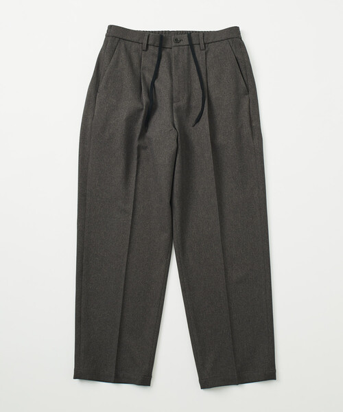 FREAK'S STORE(フリークスストア)の「LANATEC WOOLY リラックスフィット イージースラックス 【セットアップ対応】/ EASY SLACKS(スラックス・メンズ・ブラック/チャコールグレー/グレー・SMALL/MEDIUM/LARGE)」の10枚目の写真