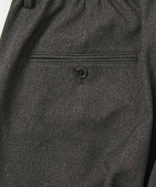 FREAK'S STORE(フリークスストア)の「LANATEC WOOLY リラックスフィット イージースラックス 【セットアップ対応】/ EASY SLACKS(スラックス・メンズ・ブラック/チャコールグレー/グレー・SMALL/MEDIUM/LARGE)」の12枚目の写真