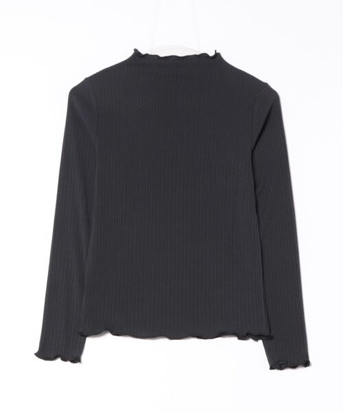 Lace Ladies(レースレディース)の「ランダム リブ メロウ ハイネック カットソー(Tシャツ/カットソー・レディース・チャコールグレー・S/FREE)」の12枚目の写真