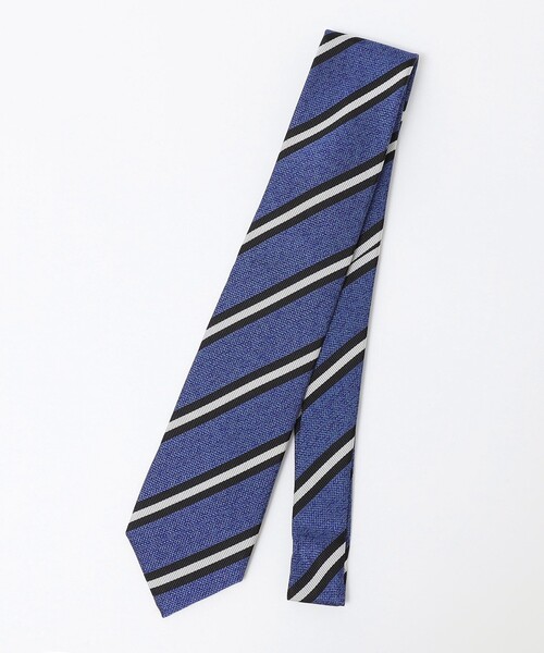 セール】SHIPS Colors:日本製 シルク ストライプ ネクタイ（ネクタイ