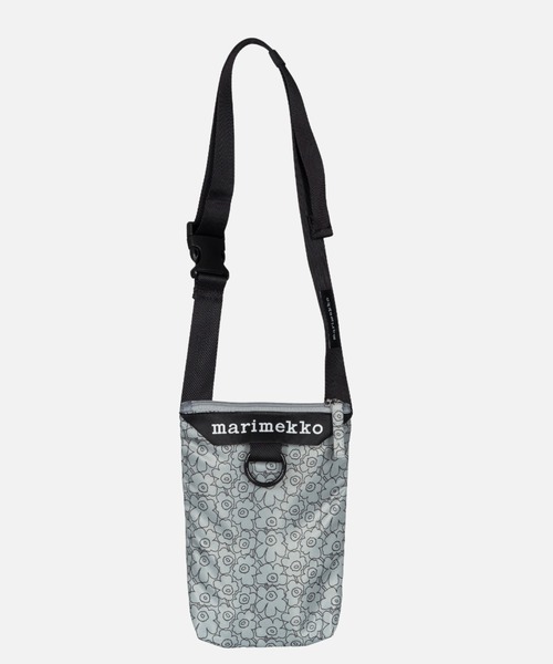 marimekko(マリメッコ)の「Piirto Unikko / Neat Phonepocket shoulder bag(ショルダーバッグ・レディース・ライトグレー・FREE)」の5枚目の写真