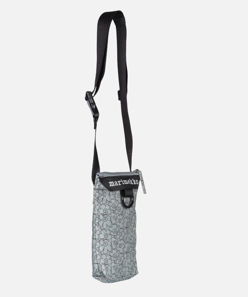 marimekko(マリメッコ)の「Piirto Unikko / Neat Phonepocket shoulder bag(ショルダーバッグ・レディース・ライトグレー・FREE)」の4枚目の写真