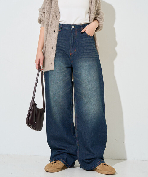 ストレートルーズデニム セール】限定展開 ストレート ルーズ デニム（デニムパンツ）｜FREAK'S