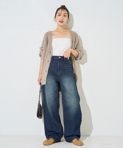 セール】限定展開 ストレート ルーズ デニム（デニムパンツ）｜FREAK'S