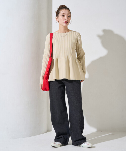 セール】限定展開 ストレート ルーズ デニム（デニムパンツ）｜FREAK'S