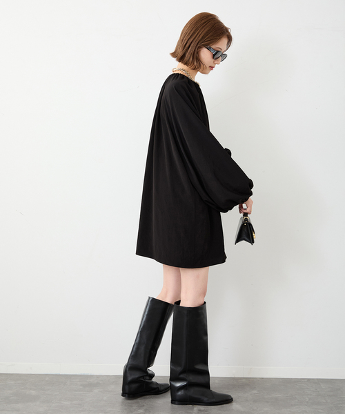 Deuxieme Classe★完売Volume Sleeve ミニドレス 36 Volume Sleeve ミニドレス（ワンピース）｜Deuxieme Classe